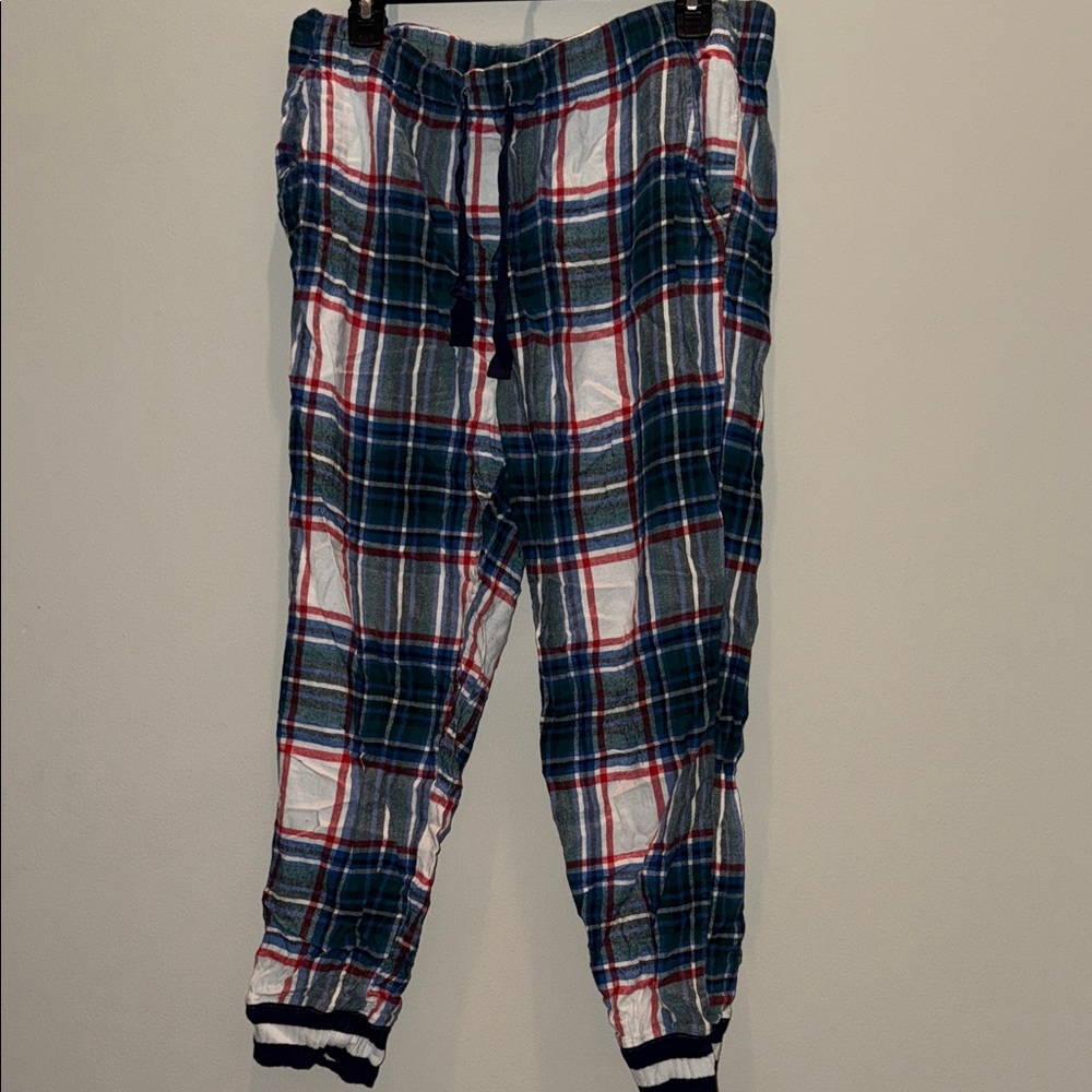 Aerie flannel pajamas jogger style